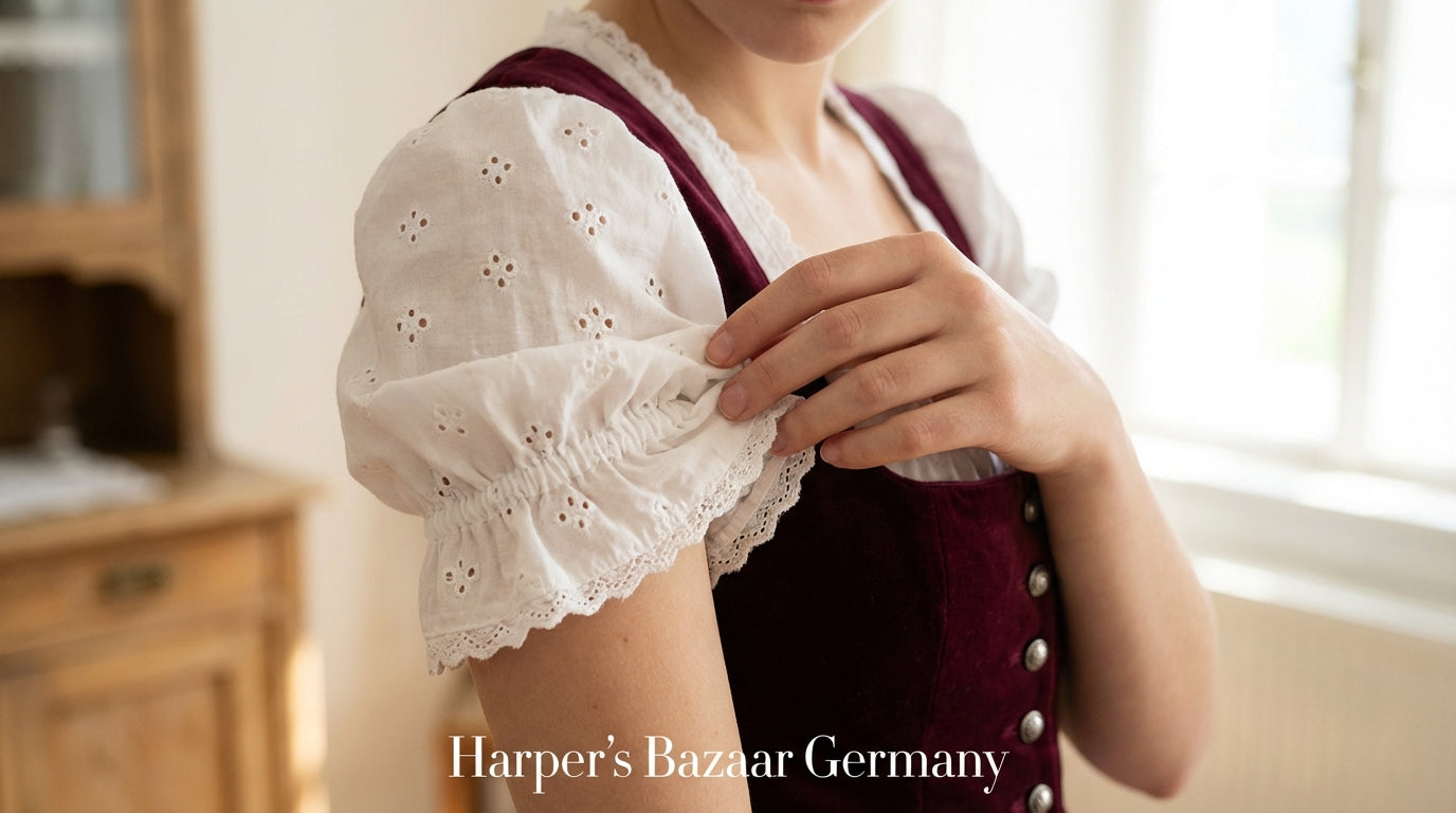 Dirndlbluse: Welcher Ausschnitt, welcher Stoff, welche Bluse zu welchem Dirndl? - Dirndl.com