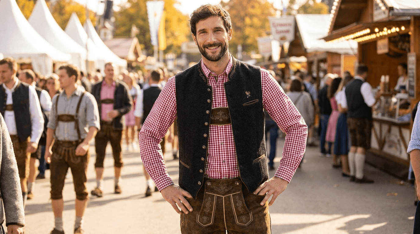 Trachtenweste: Welche Weste passt zur Lederhose - Dirndl.com