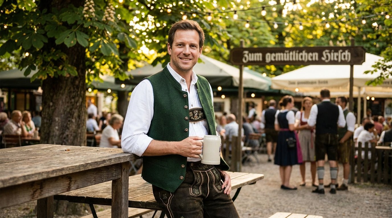 Trachtenweste: Welche Weste passt zur Lederhose? - Dirndl.com