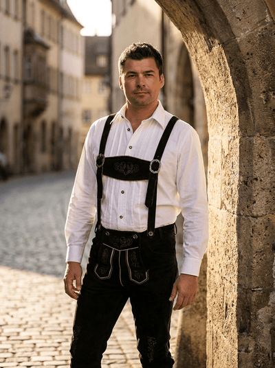 Lederhosen Schwarz - Dirndl.com