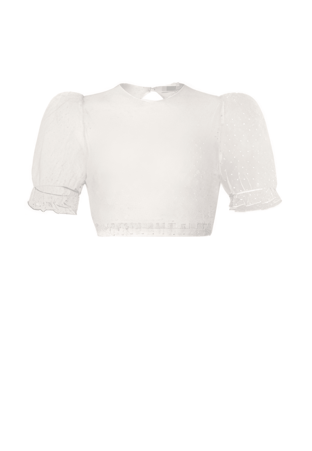 Dirndlbluse - Dirndlbluse Heimatweiß - Dirndl.com