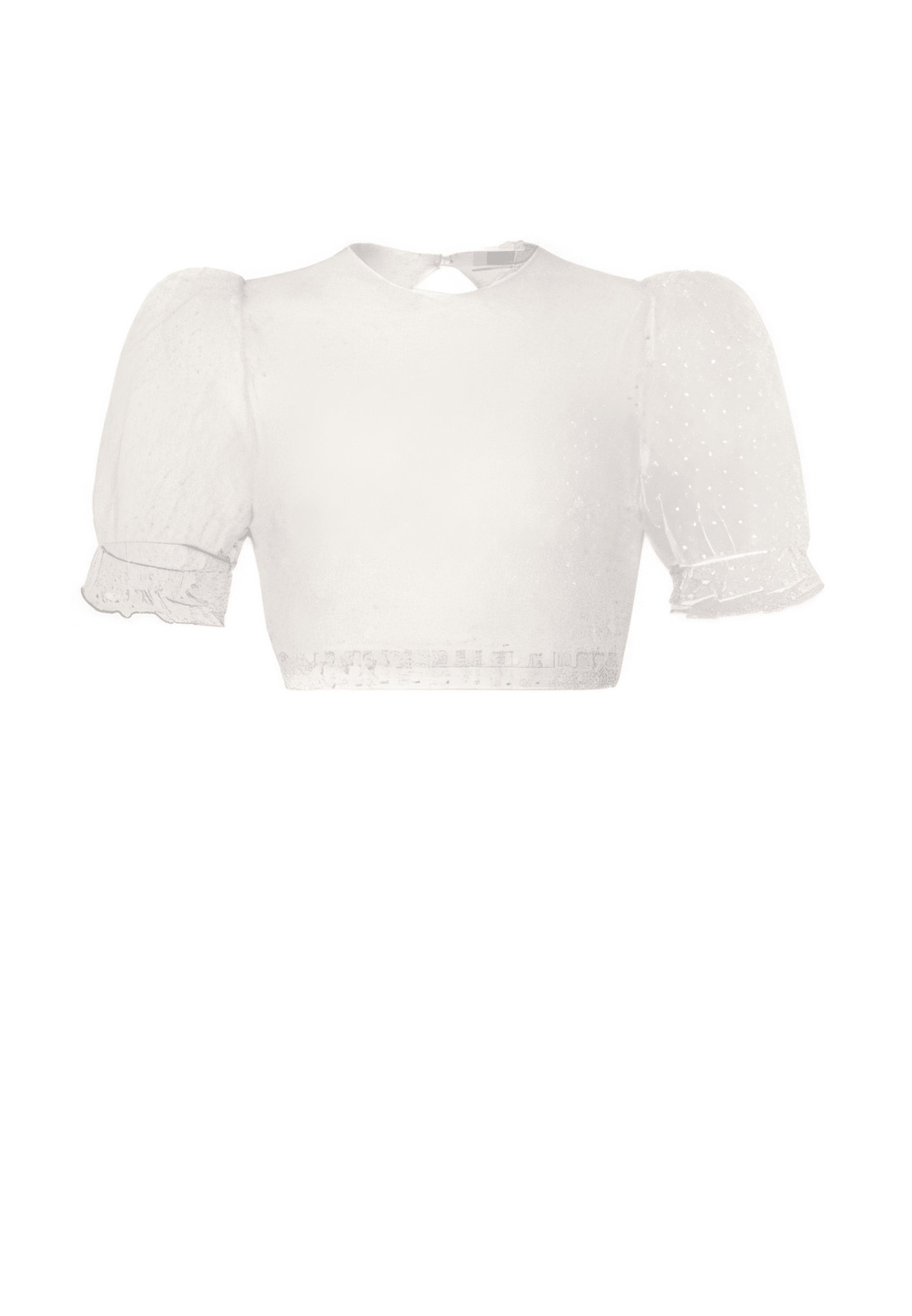 Dirndlbluse - Dirndlbluse Heimatweiß - Dirndl.com