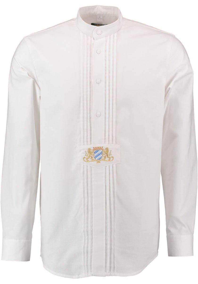 Men’s shirt Matthias white long-sleeve