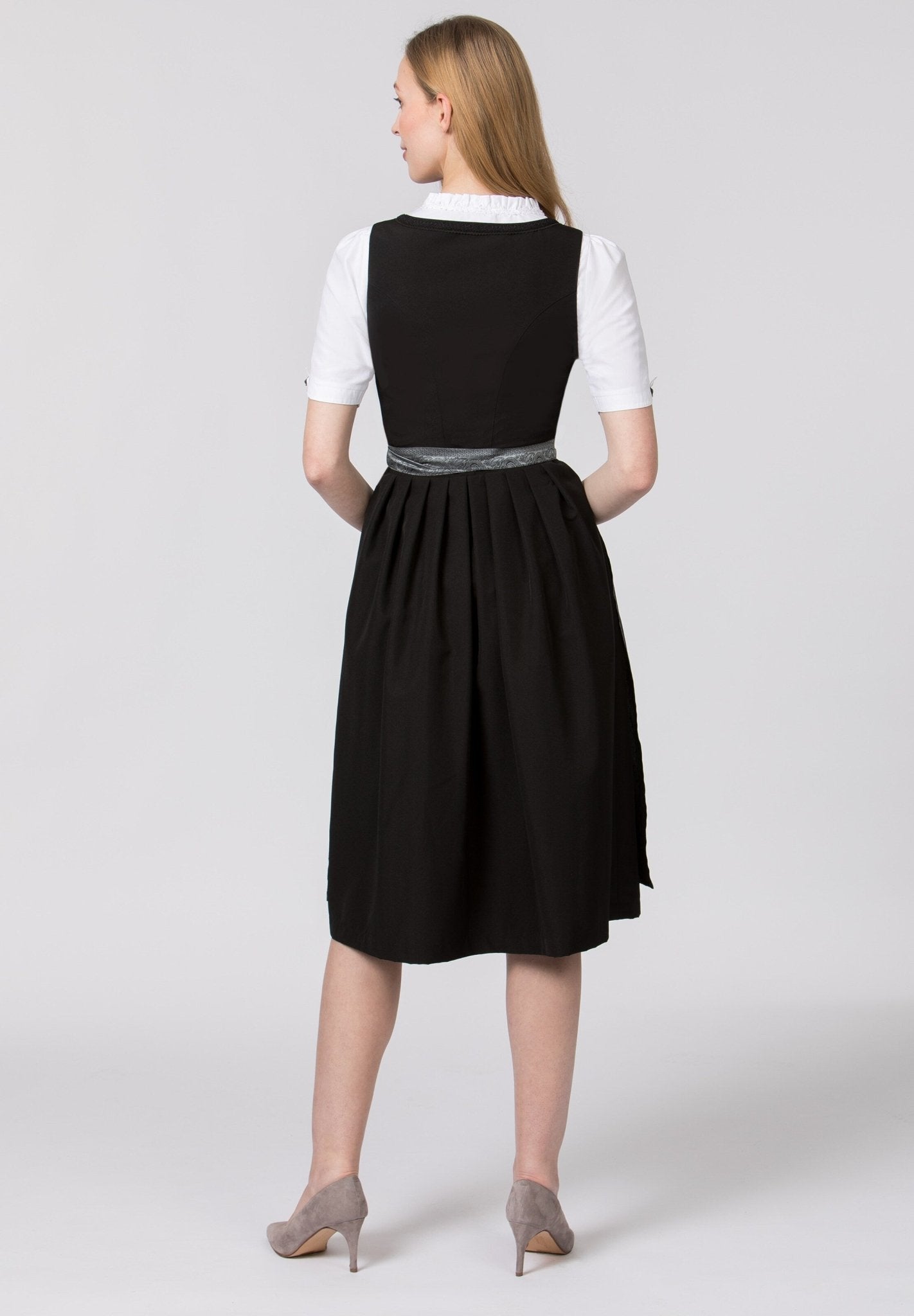 Dirndlschürze - Schürze Corinna Grau - Dirndl.com