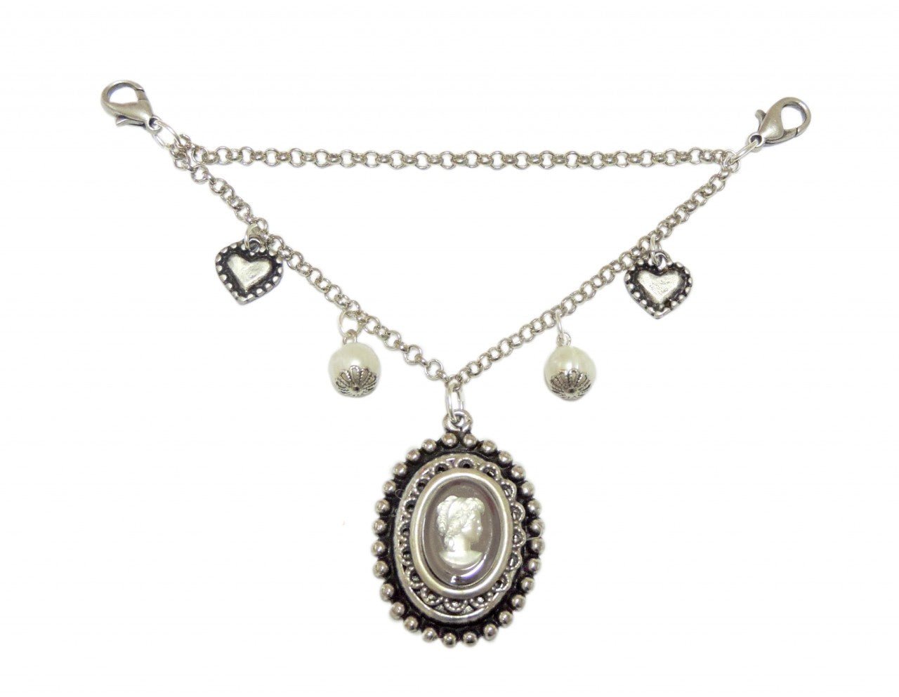 Women's Charivari with Silver Amulet