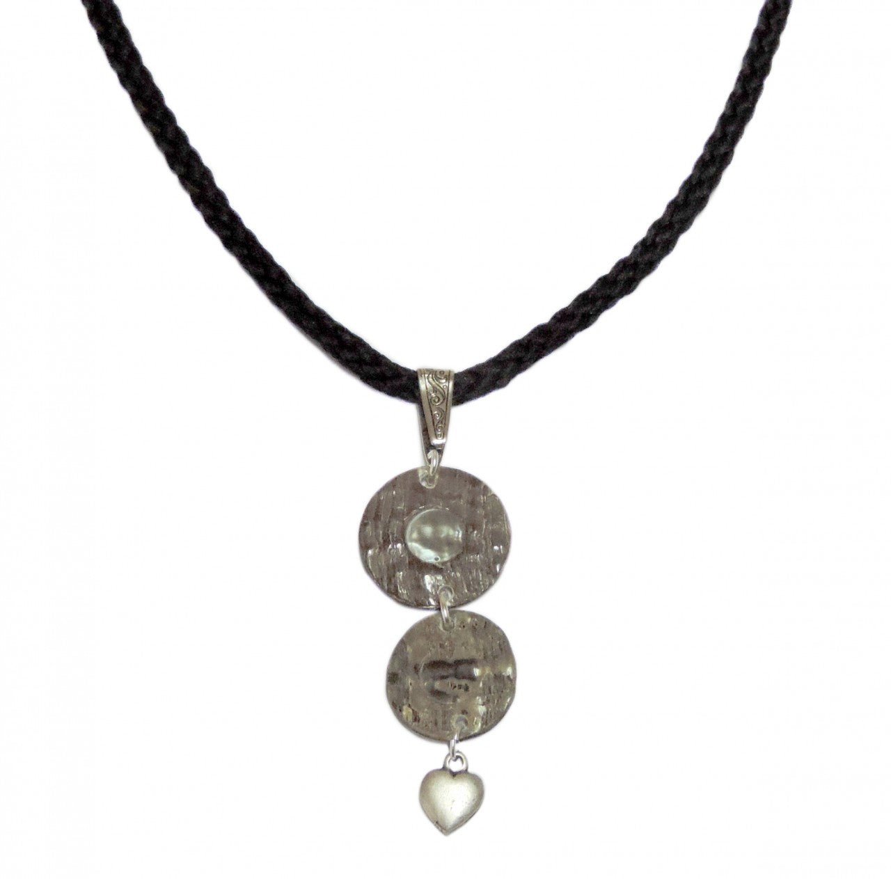 Kette - Halskette mit Perlmutt Anhängern - Dirndl.com