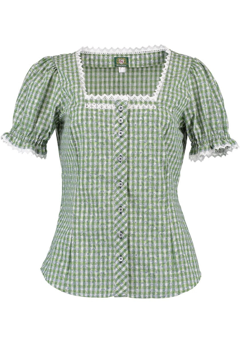 Damenbluse Bine grün
