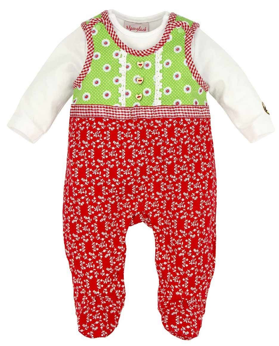 Strampler - Strampler Blümchendruck - Dirndl.com