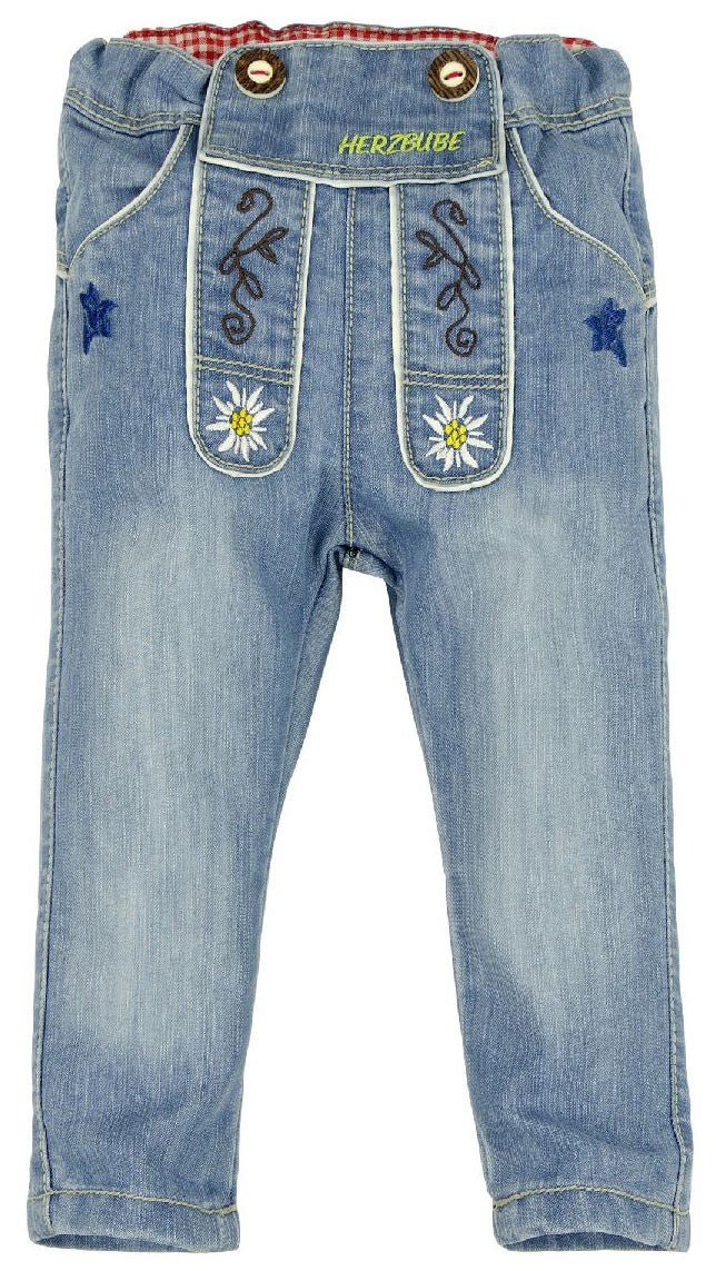 Trachtenjeans - Jeans \'Herzbube\' - Dirndl.com