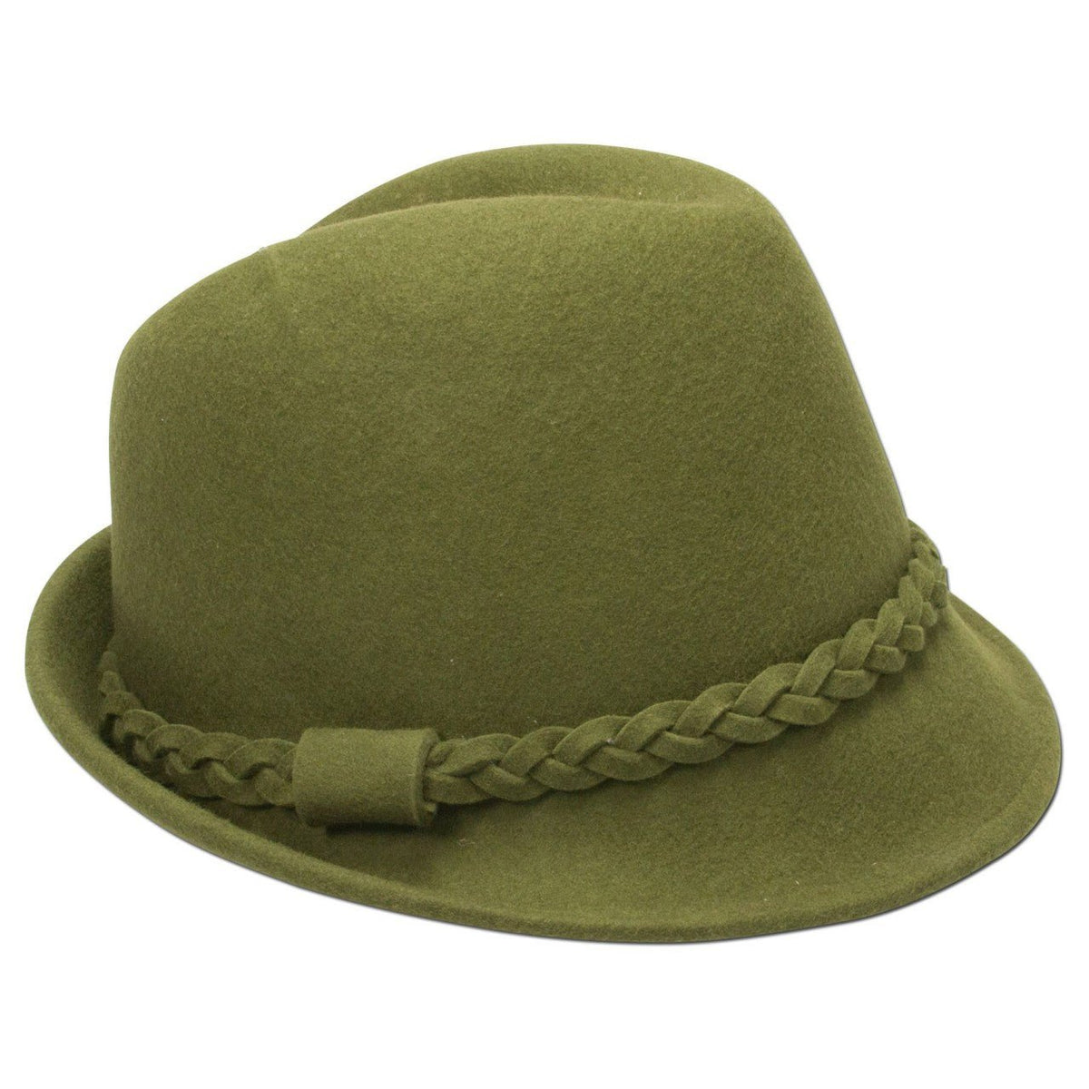 Trachtenhut - Filzhut Arja grün - Dirndl.com