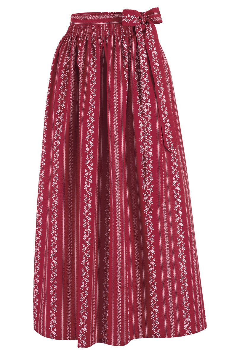 Dirndlschürze - Dirndlschürze Anemone rot - Dirndl.com