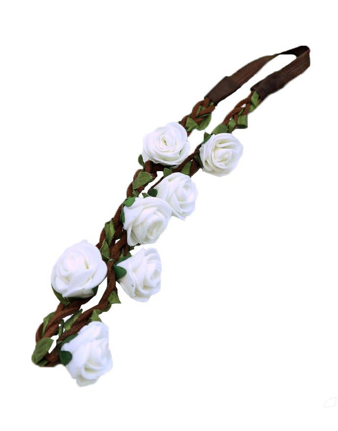 Haarband - Haarband Agatha weiß - Dirndl.com