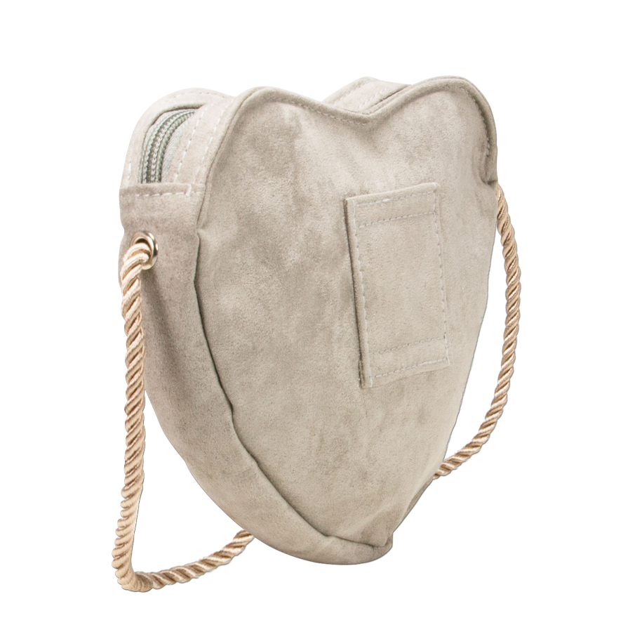 Sac coeur traditionnel beige