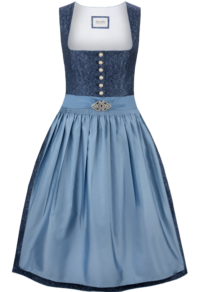 Dirndl Leonora blau
