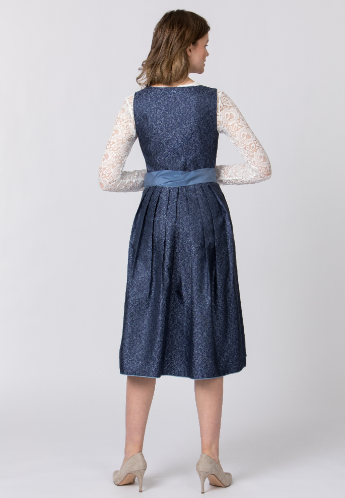 Dirndl Leonora blau