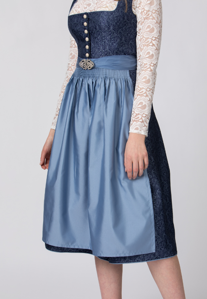 Dirndl Leonora blau