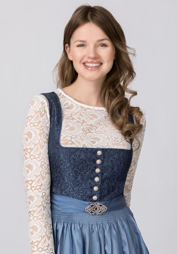 Dirndl - Dirndl Leonora blau - Dirndl.com
