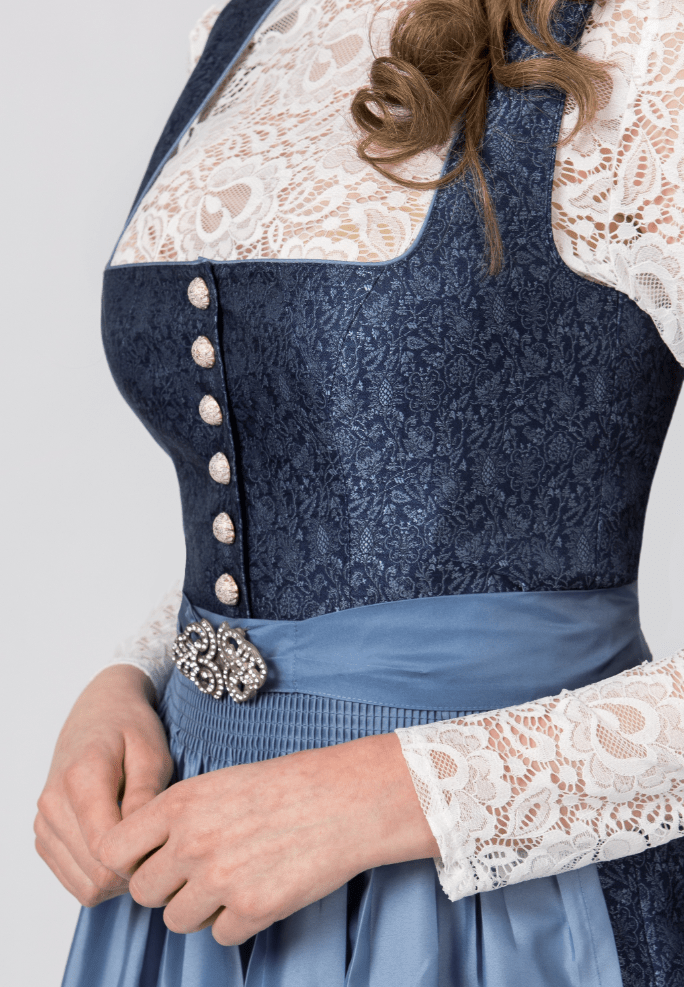 Dirndl - Dirndl Leonora blau - Dirndl.com