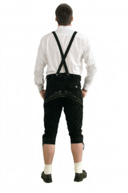 Lederhose - Lederhose schwarz - Dirndl.com