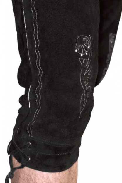 Lederhose - Lederhose schwarz - Dirndl.com