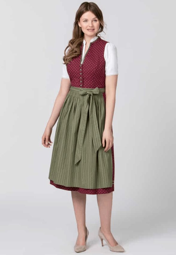 Dirndl - Dirndl Bella bordeaux - Dirndl.com
