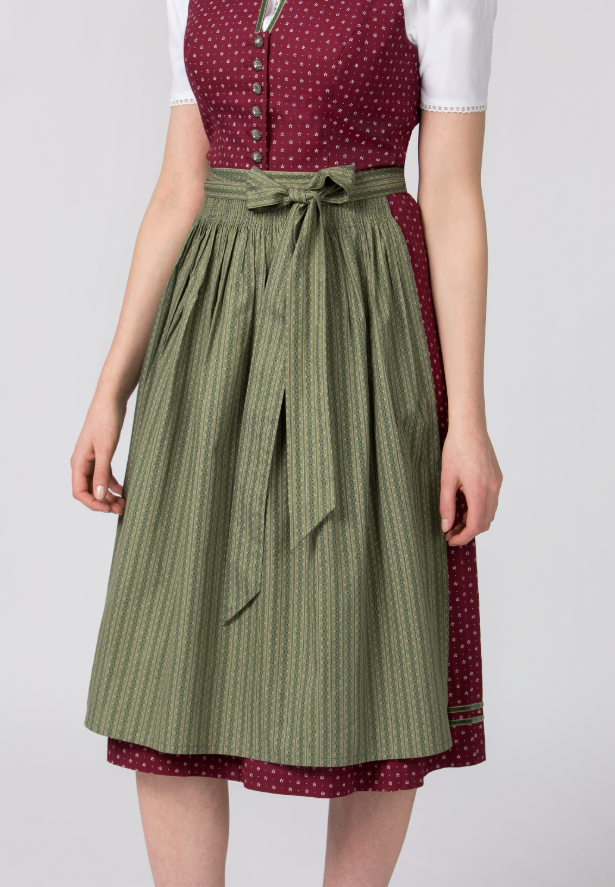 Dirndl Bella bordeaux
