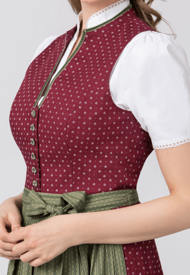 Dirndl - Dirndl Bella bordeaux - Dirndl.com