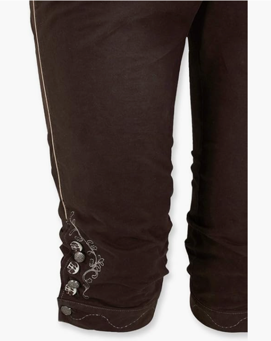 Damen Trachtenhose Nauen braun-creme