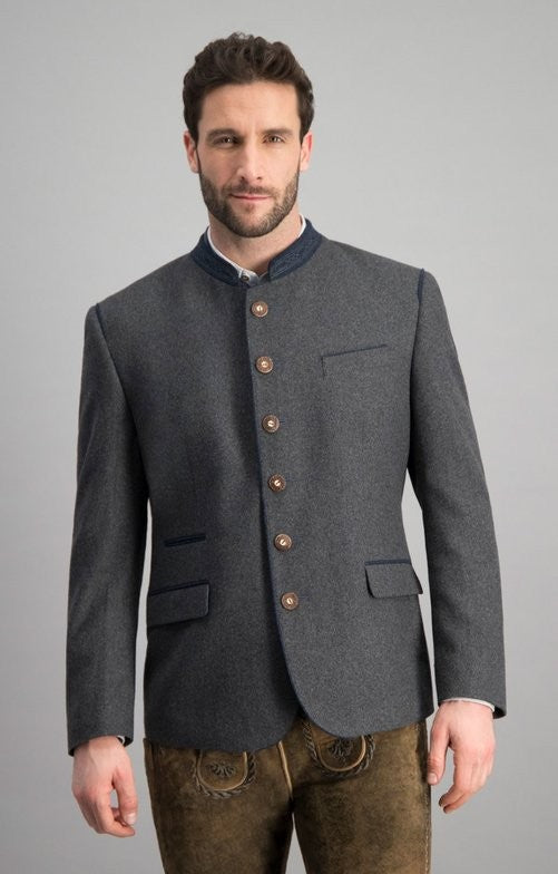 Trachtenjacke Titus in grau