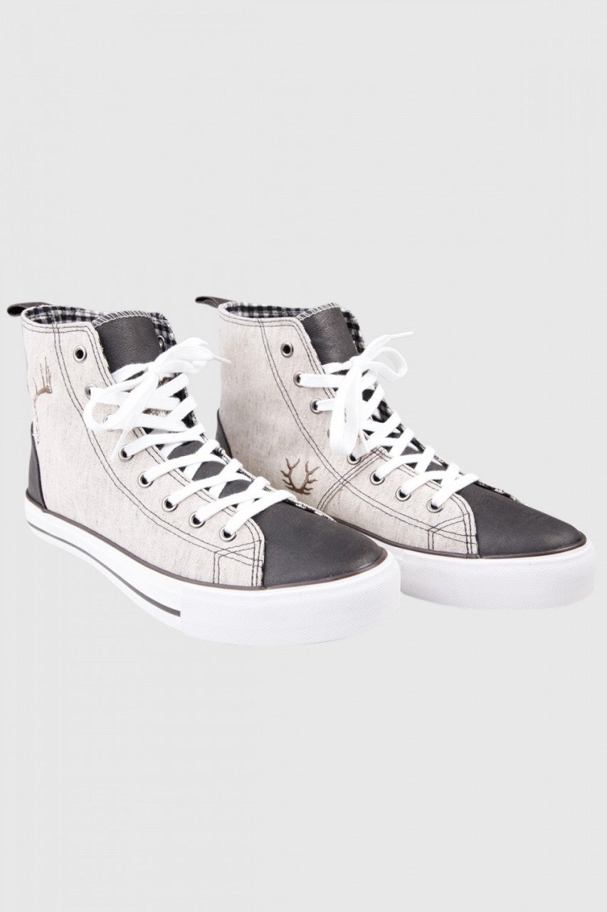 Baskets traditionnelles Cerf Marron