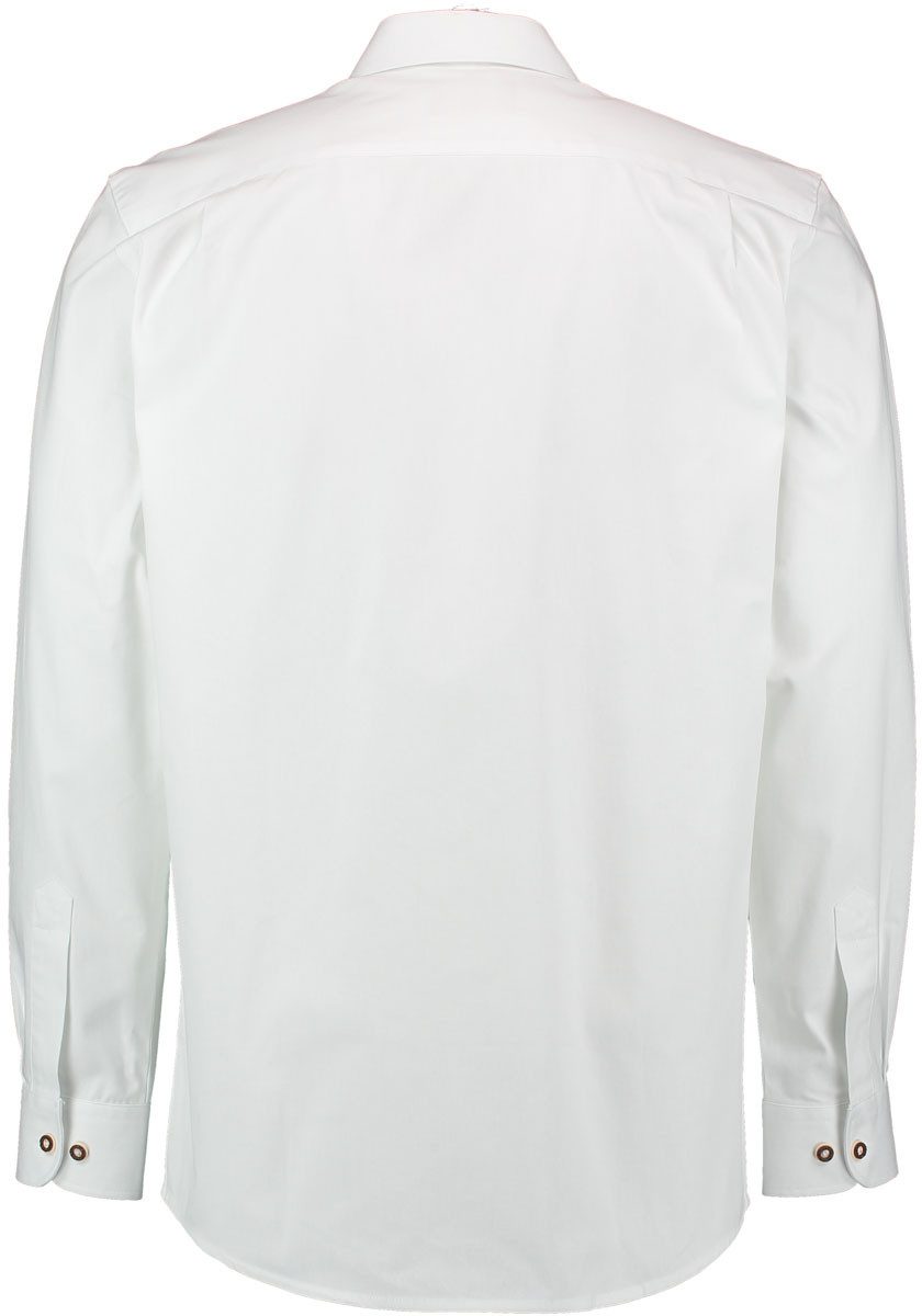 Men’s shirt Otto white with cutaway collar long-sleeve