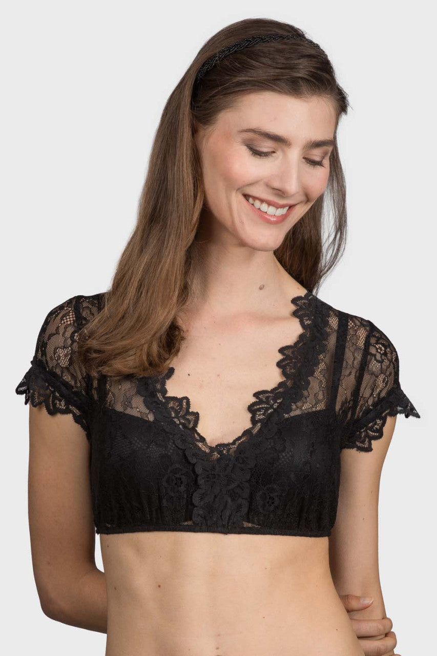 Chemisier Dirndl Alika noir