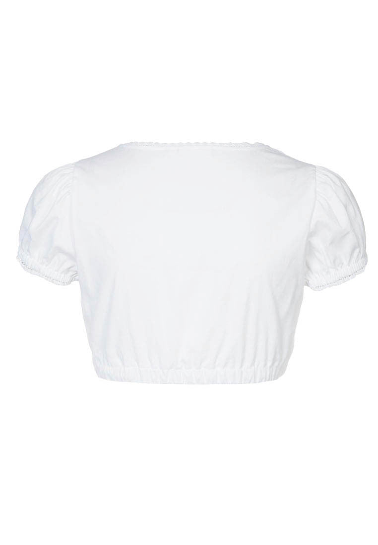Blouse courte en coton Selma