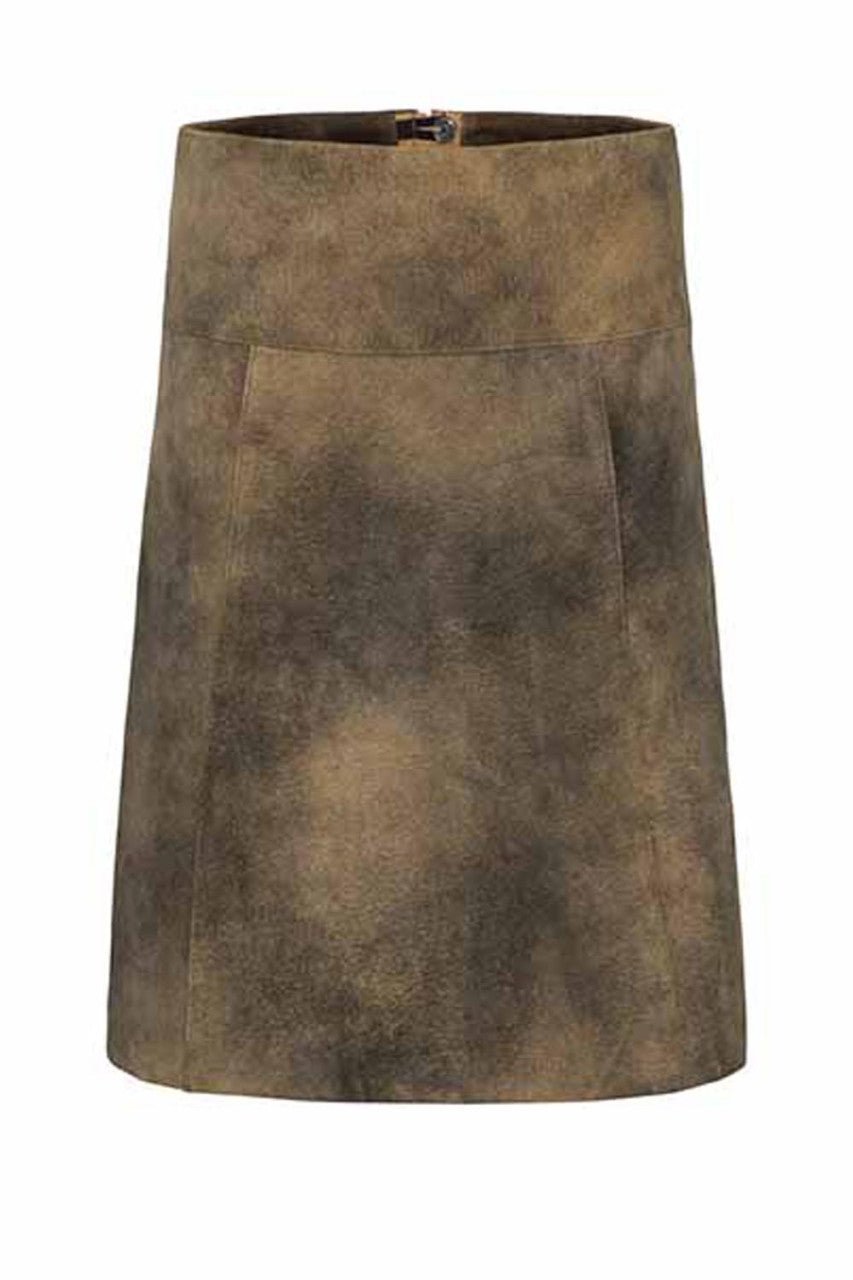 Trachtenrock - Lederrock Azzurra - Dirndl.com