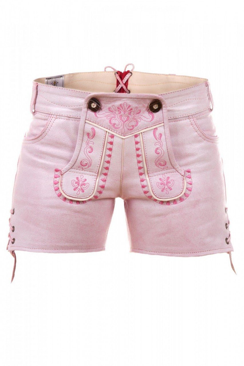Short en cuir Yvonne