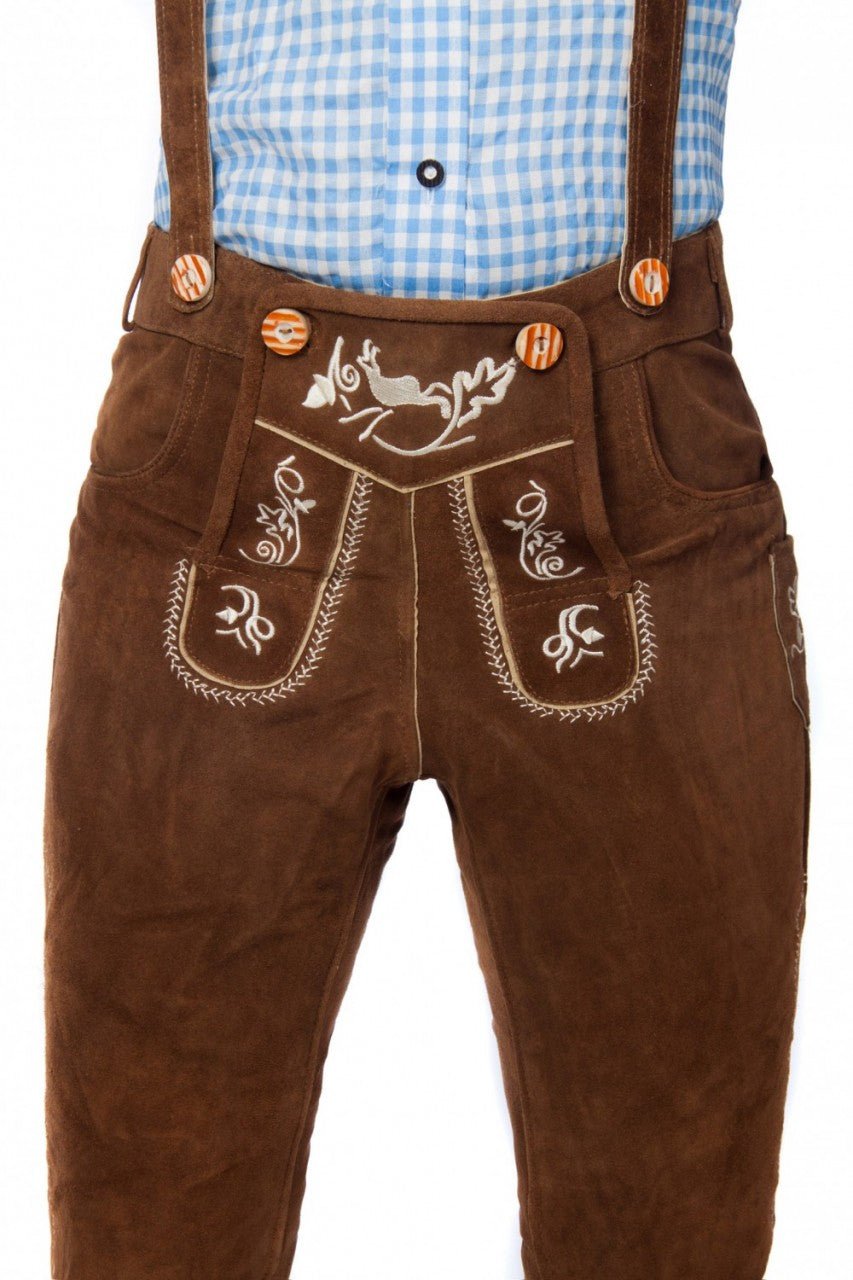 Lederhose - Lederhose Moni braun - Dirndl.com