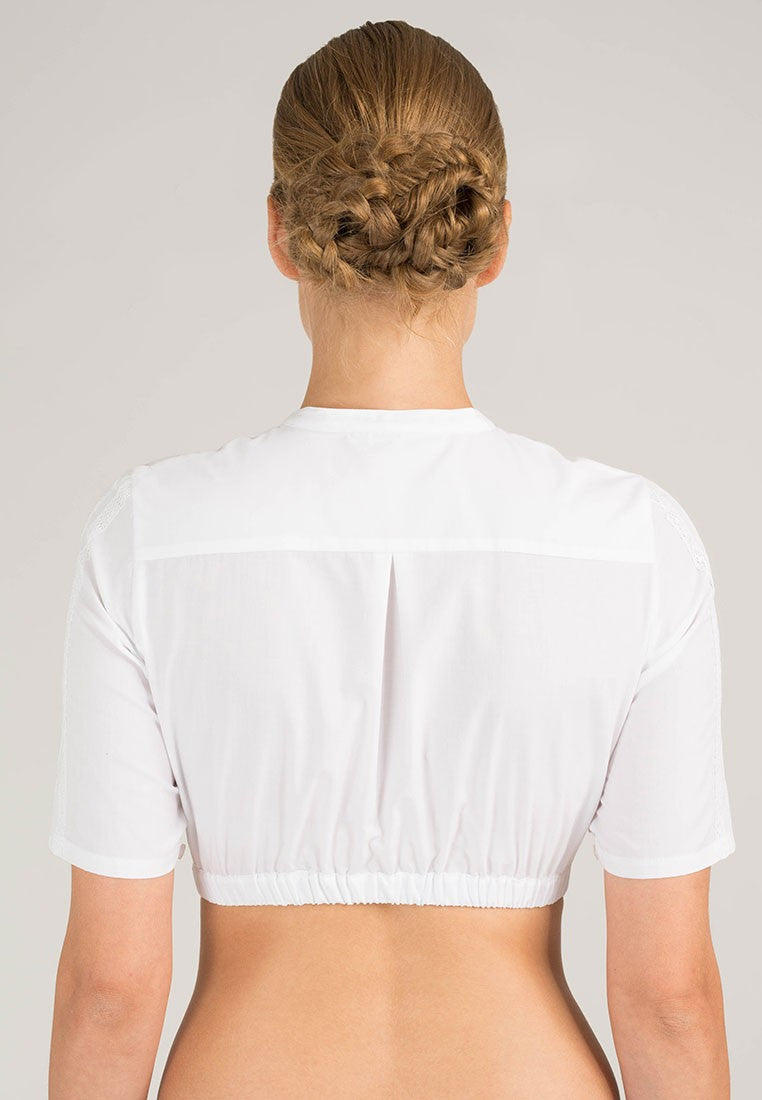 Chemisier Dirndl Gitty blanc