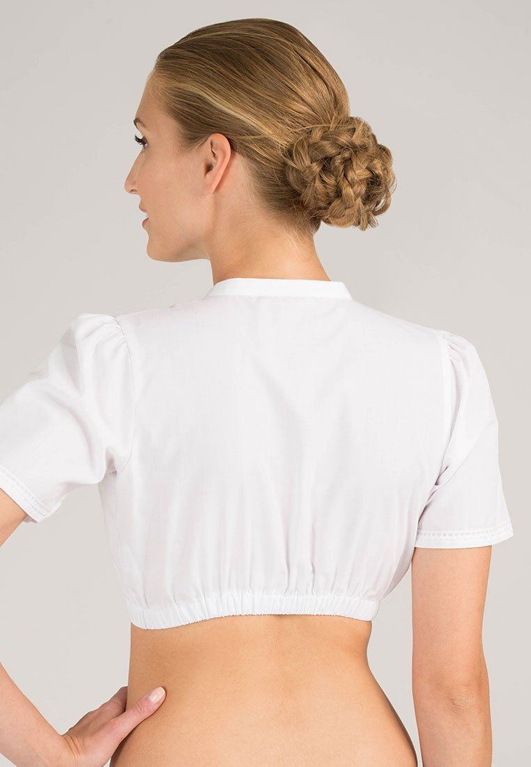Dirndlbluse - Dirndlbluse Margo weiß - Dirndl.com