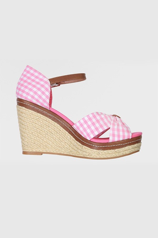 Trachtenschuh - Wedges Duchess rosé - Dirndl.com