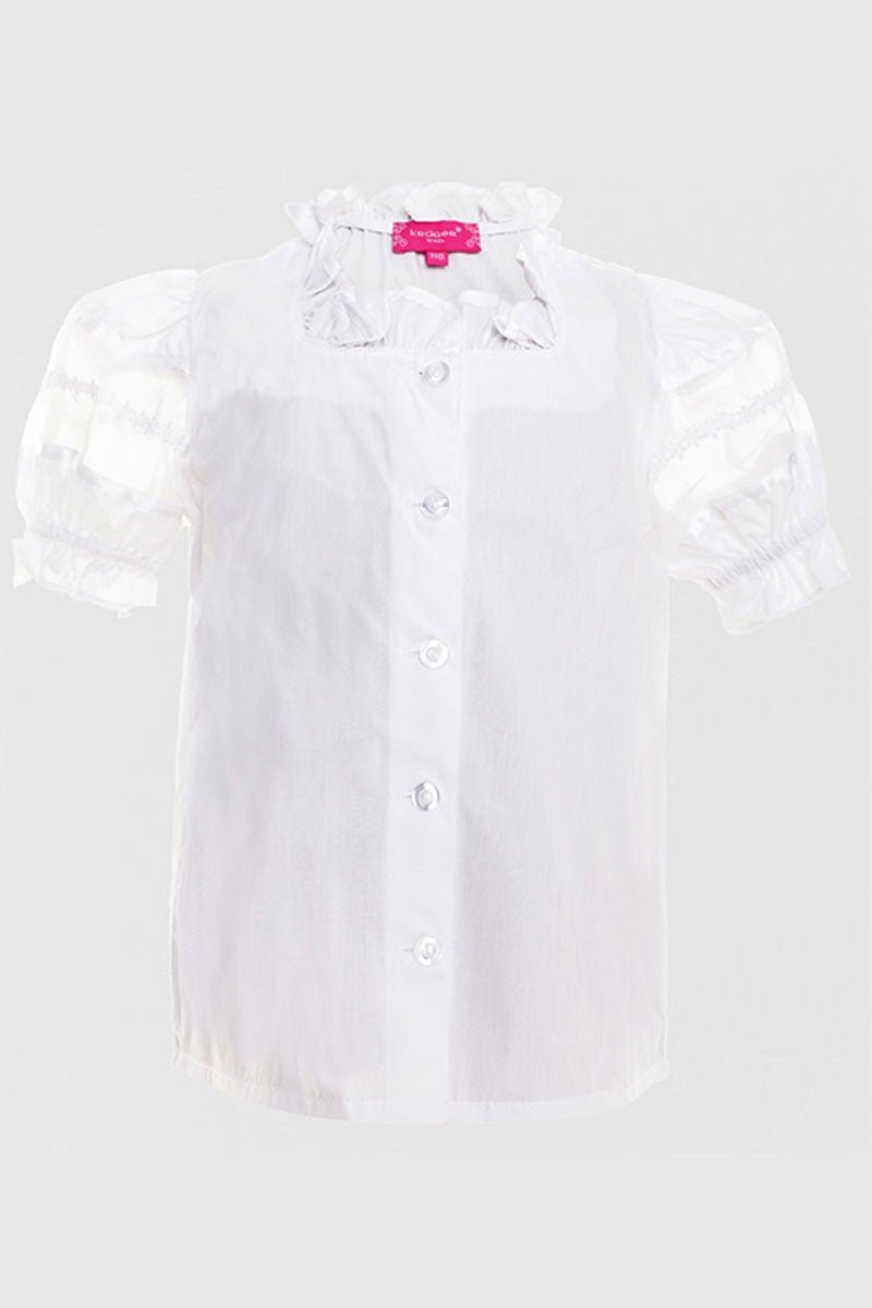 Trachtenbluse - Mädchenbluse Annegret - Dirndl.com