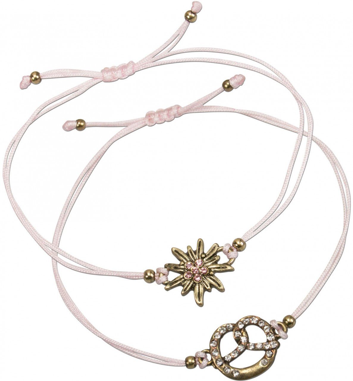 Armband - Trachten Armband - Set rosé - Dirndl.com