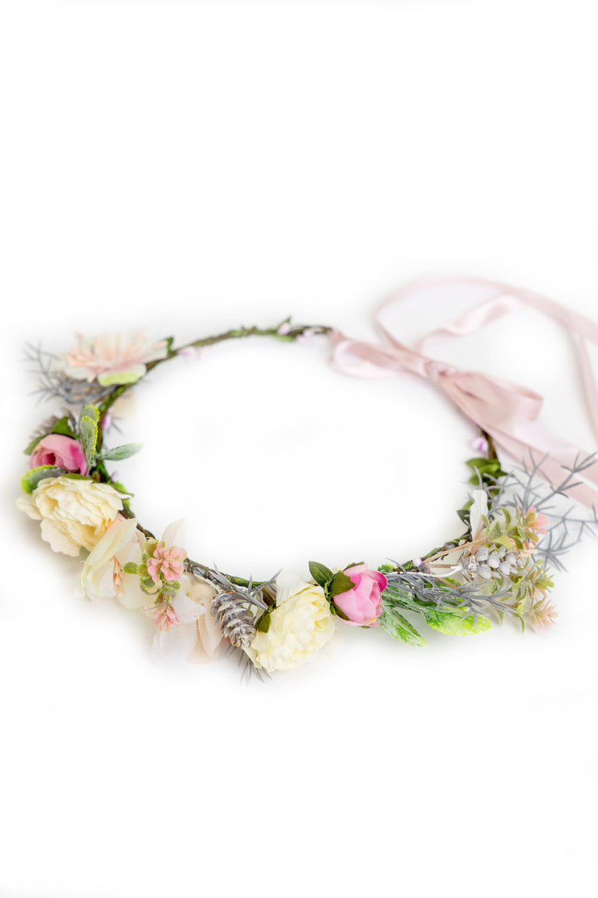 Couronne de cheveux Paola