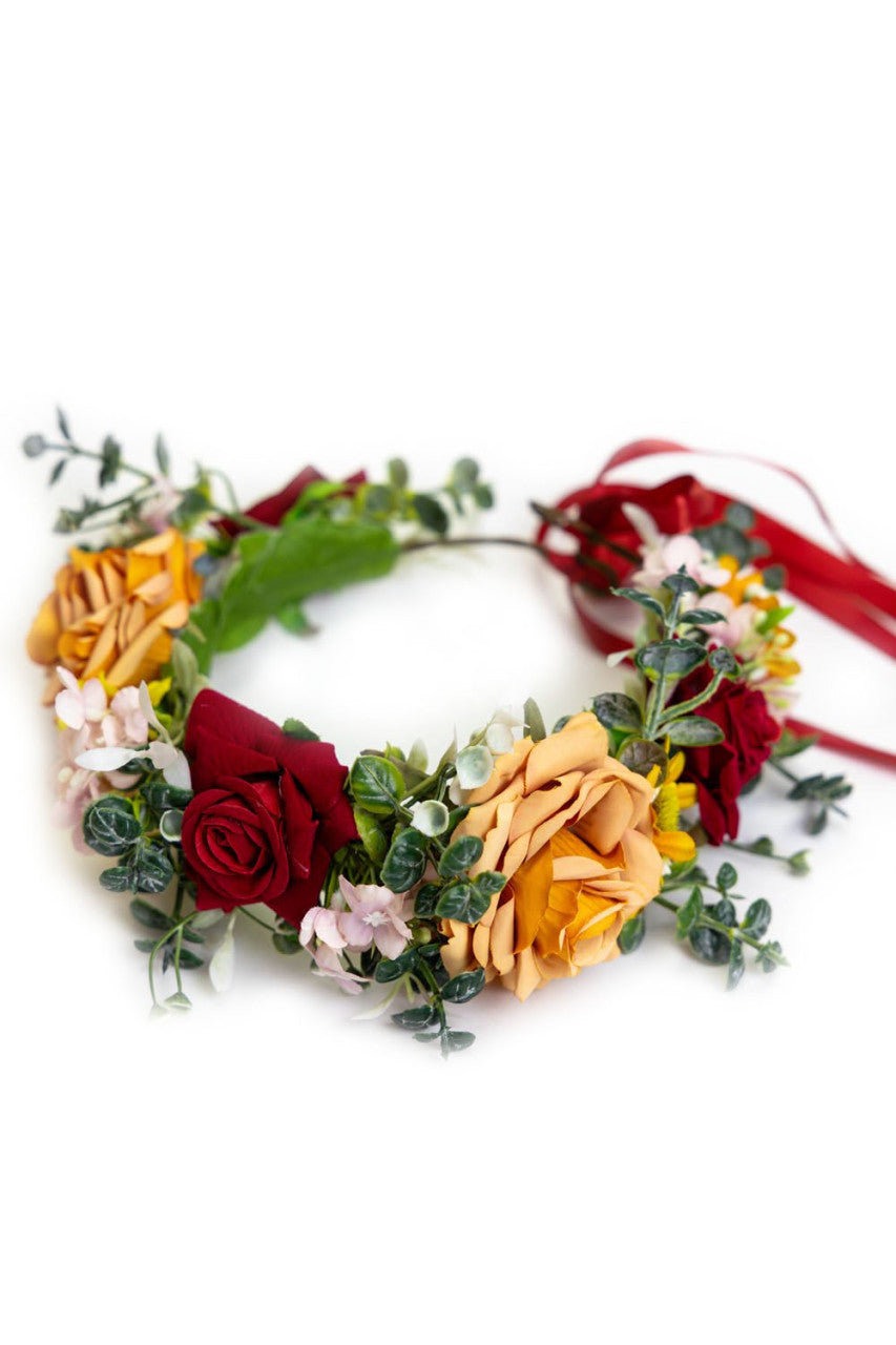 Couronne de cheveux Été