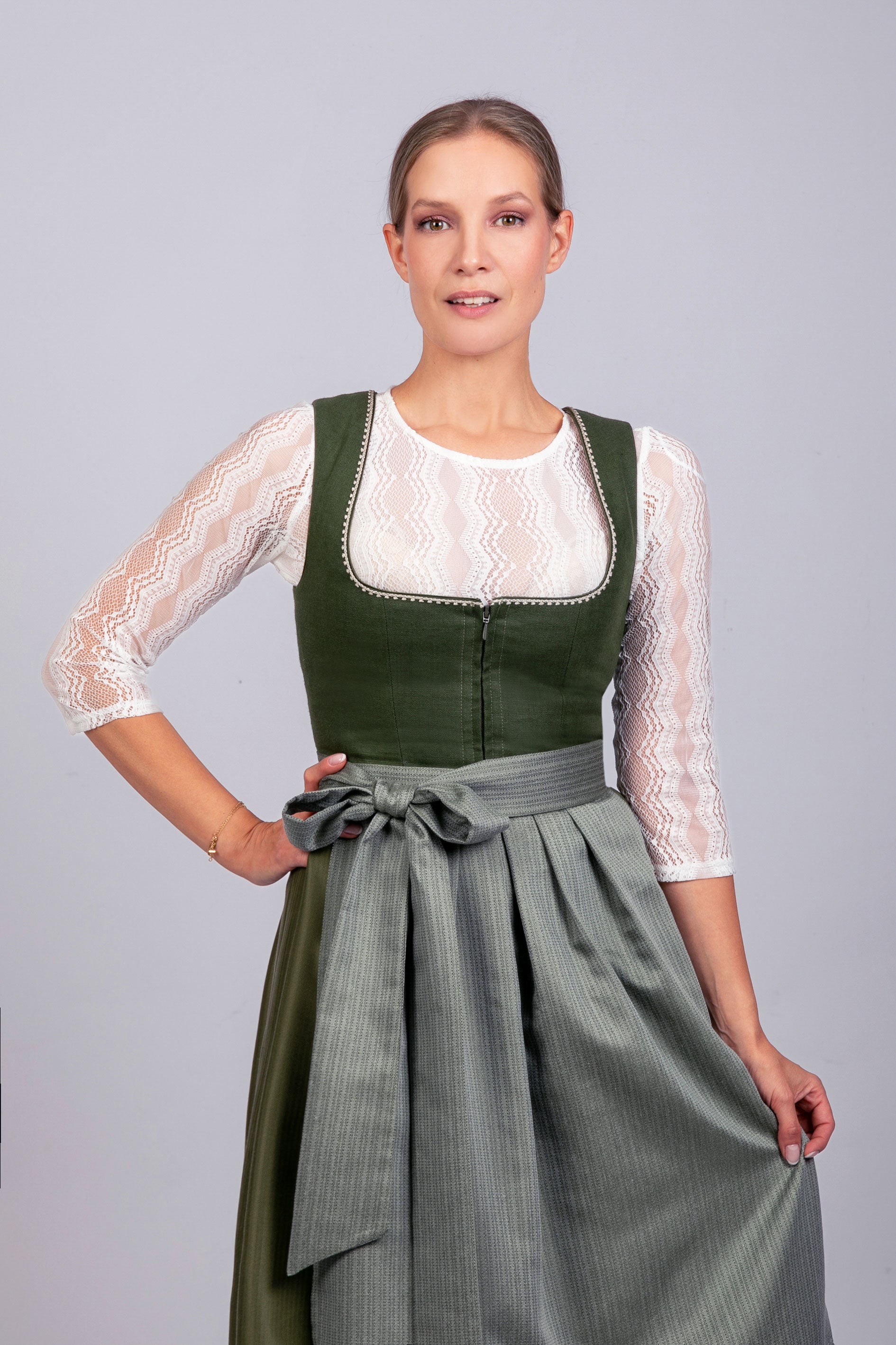 Midi Dirndl Anni Linen