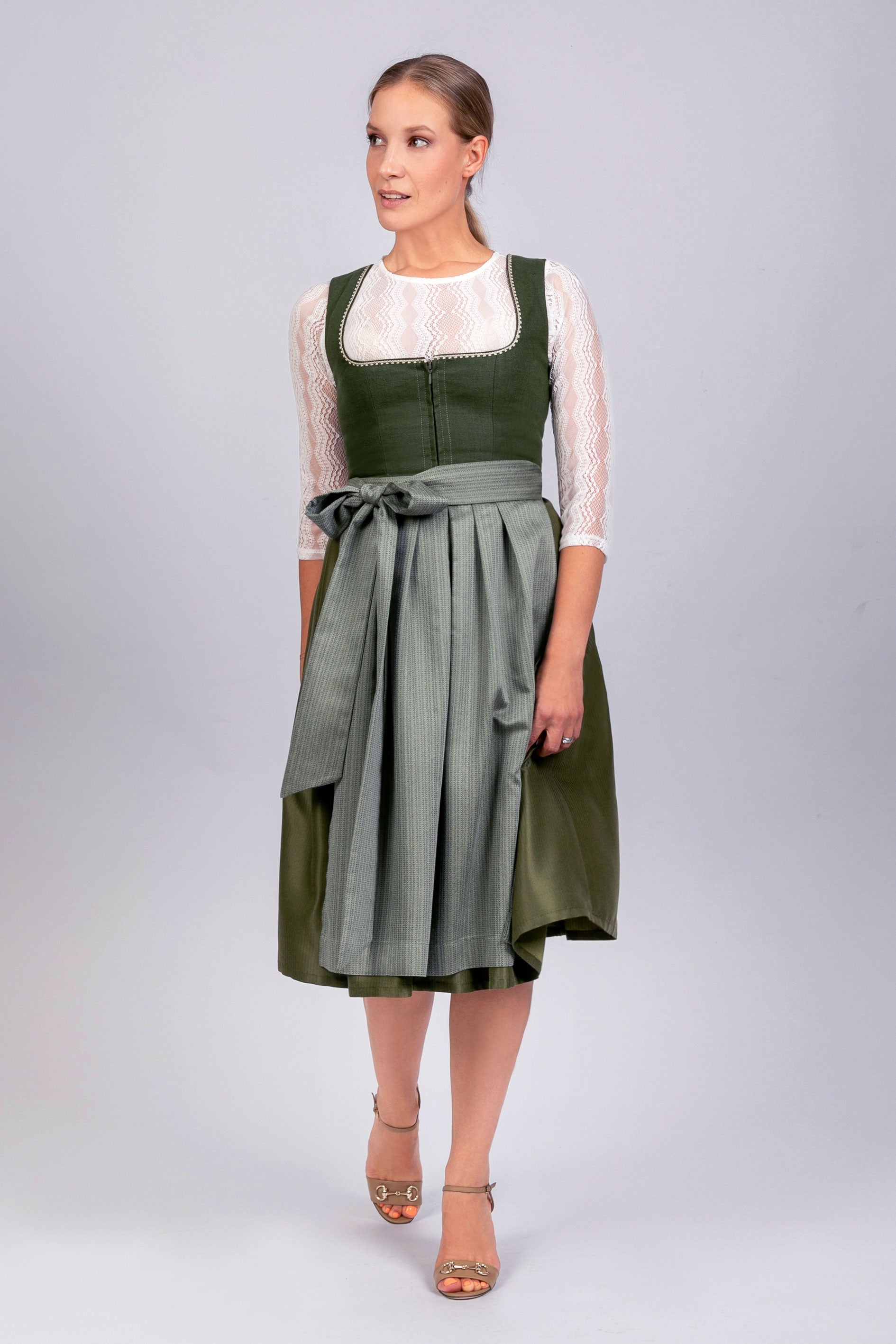 Midi Dirndl Anni Linen