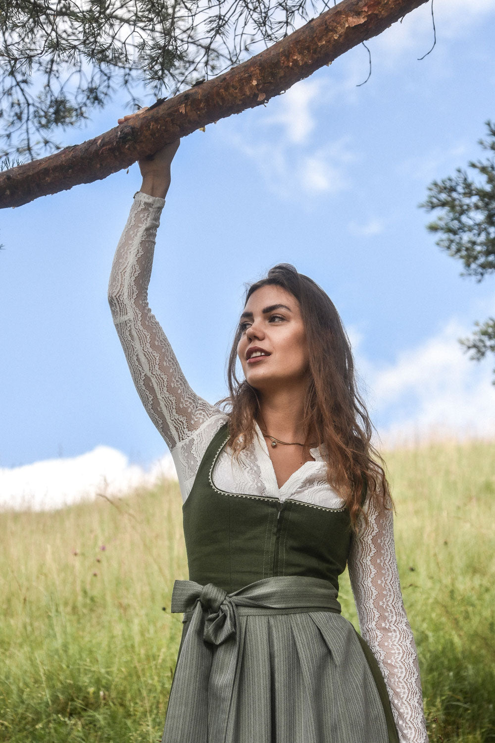 Midi Dirndl Anni Linen