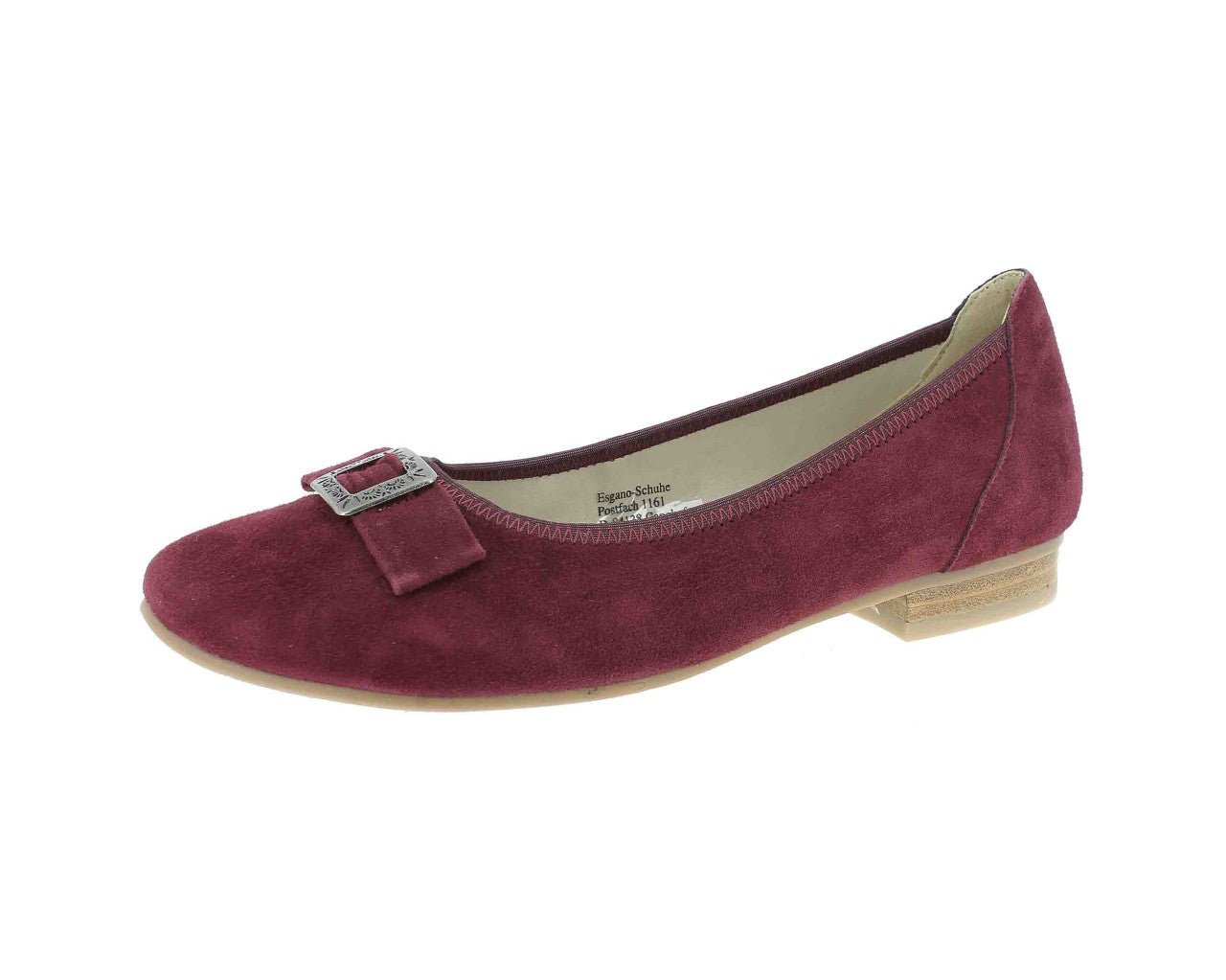 Trachtenschuh - Ballerina Sandra bordo - Dirndl.com