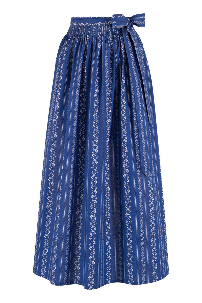 Tablier Dirndl Anémone bleu