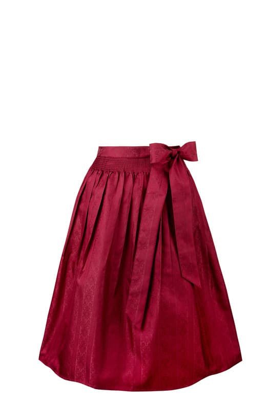 Dirndlschürze - Schürze Corinna Dunkelrot - Dirndl.com