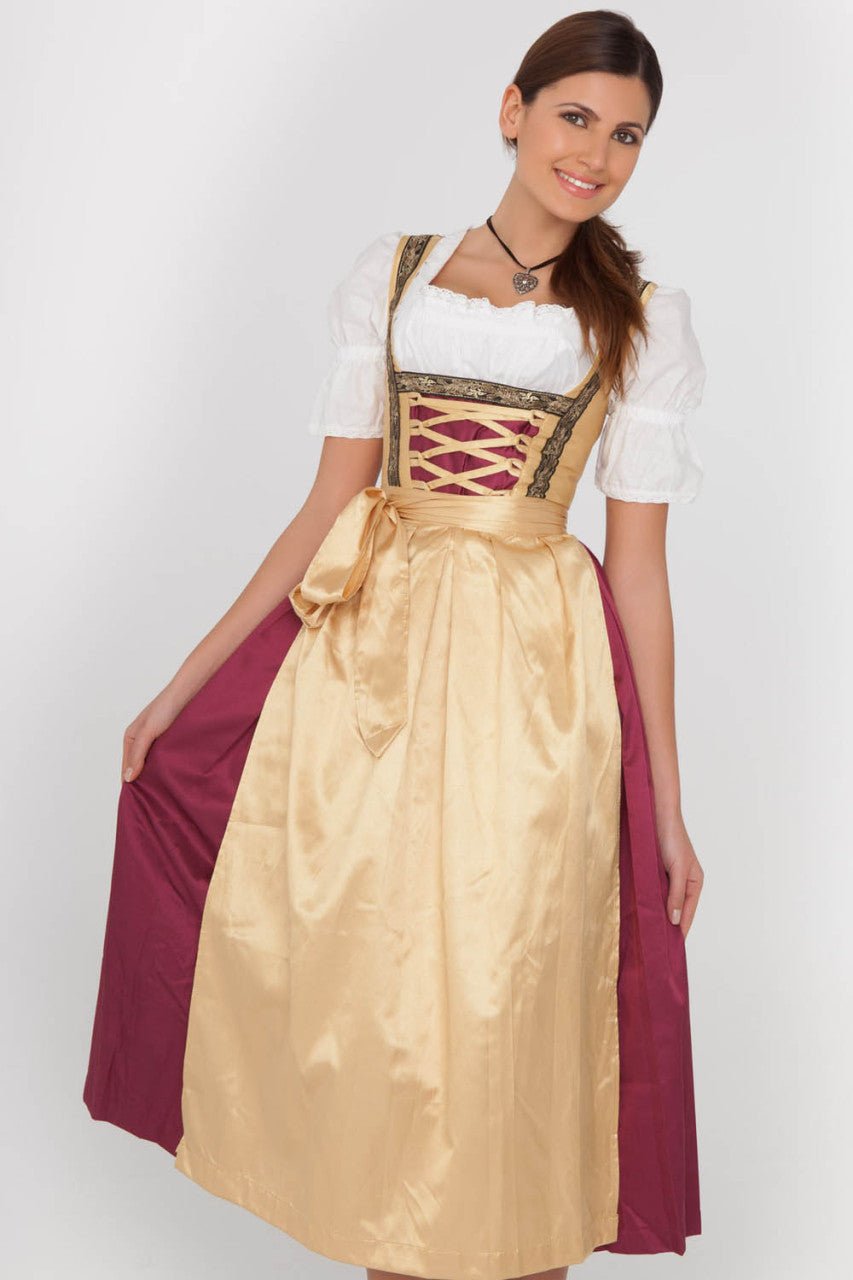 Dirndl - Dirndl Set Tara bordeaux - Dirndl.com